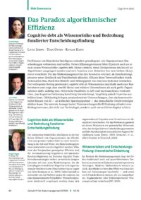 Dokument Das Paradox algorithmischer Effizienz