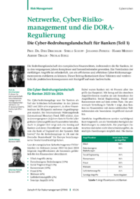 Dokument Netzwerke, Cyber-Risikomanagement und die DORA-Regulierung
