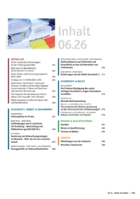 Dokument Inhaltsverzeichnis