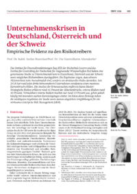 Dokument Unternehmenskrisen in Deutschland, &Ouml;sterreich und der Schweiz