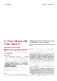 Dokument Aufhebung einer Leistungsbewilligung/Ungewisse H&ouml;he von Einkommen/Selbstst&auml;ndige T&auml;tigkeit/Erzielung von Einkommen aus einer abh&auml;ngigen Besch&auml;ftigung