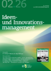 aktuelle Ausgabe Ideen- und Innovationsmanagement