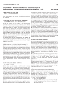 Dokument Organschaft &ndash; Nichtsteuerbarkeit von Innenleistungen im Zusammenhang mit den nichtwirtschaftlichen Bereichen i. e. S.