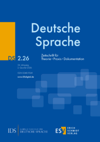 Ausgabe Deutsche Sprache Ausgabe 02 2026