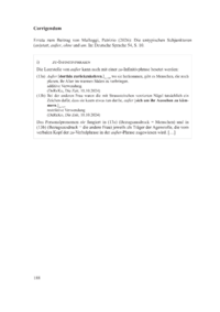 Dokument Corrigendum