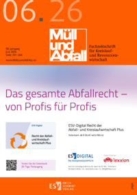 Ausgabe M&Uuml;LL und ABFALL Ausgabe 06 2026