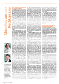 Dokument Aktuelles aus der Rechtspraxis