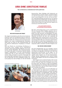 Dokument Jura ohne juristische Familie