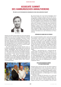 Dokument Associate Summit des Hamburgischen Anwaltvereins