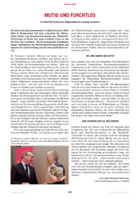 Dokument Mutig und furchtlos
