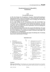 Dokument &sect; 54 Verwaltungsrechtsweg