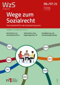 Dokument WzS Wege zur Sozialversicherung Ausgabe 06+07 2026
