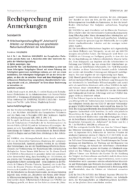 Dokument Arbeitszeitgestaltung/Begriff &sbquo;Arbeitszeit&rsquo;/ Arbeiten zur Verbesserung von gesch&uuml;tzten Naturr&auml;umen/Fahrzeit der Arbeitnehmer
