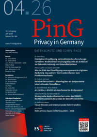 Dokument PinG Privacy in Germany Ausgabe 04 2026