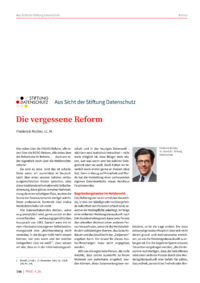 Dokument Die vergessene Reform