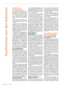 Dokument Nachrichten aus der Industrie