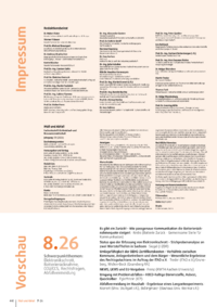 Dokument Impressum / Vorschau
