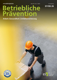 Dokument Betriebliche Pr&auml;vention Ausgabe 07+08 2026