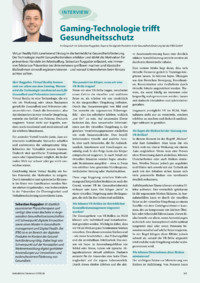 Dokument Gaming-Technologie trifft Gesundheitsschutz