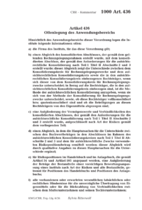 Dokument Artikel 436 Offenlegung des Anwendungsbereichs