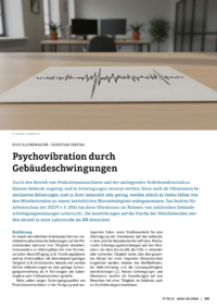 Dokument Psychovibration durch Geb&auml;udeschwingungen