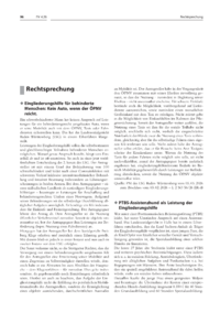 Dokument Rechtsprechung