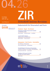 Dokument Zeitschrift Interne Revision Ausgabe 04 2026