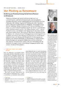Dokument Von Phishing zu Ransomware