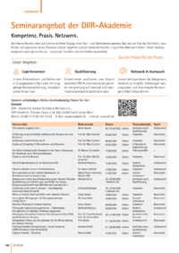 Dokument Seminarangebot der DIIR-Akademie vom 1.8.2026 bis 31.10.2026