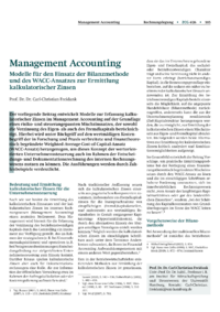 Dokument Management Accounting