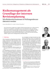 Dokument Risikomanagement als Grundlage der internen Revisionsplanung