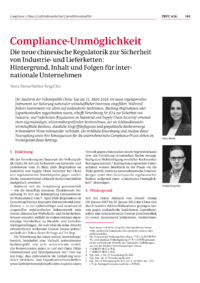 Dokument Compliance-Unm&ouml;glichkeit