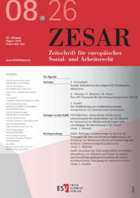 Dokument ZESAR Ausgabe 08 2026