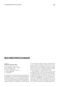 Dokument Buchbesprechungen