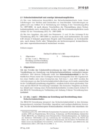 Dokument GefStoffV Erl&auml;uterungen: &sect; 5 Sicherheitsdatenblatt und sonstige Informationspflichten