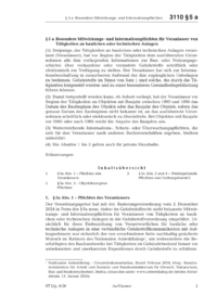 Dokument GefStoffV Erl&auml;uterungen: &sect; 5a Besondere Mitwirkungs- und Informationspflichten f&uuml;r Veranlasser von T&auml;tigkeiten an baulichen oder technischen Anlagen
