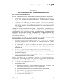 Dokument GefStoffV Erl&auml;uterungen: &sect; 18 Unterrichtung der Beh&ouml;rde
