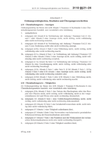Dokument GefStoffV Erl&auml;uterungen: &sect;&sect; 21-24 Ordnungswidrigkeiten und Straftaten
