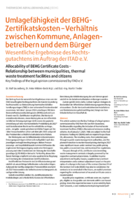 Dokument Umlagef&auml;higkeit der BEHG-Zertifikatskosten &ndash; Verh&auml;ltnis  zwischen Kommune, Anlagenbetreibern und dem B&uuml;rger