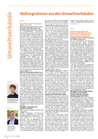 Dokument Stellungnahmen aus den Umweltverb&auml;nden