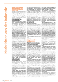 Dokument Nachrichten aus der Industrie