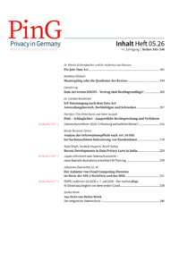 Dokument Inhalt / Impressum