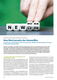 Dokument New Work jenseits des Homeoffice