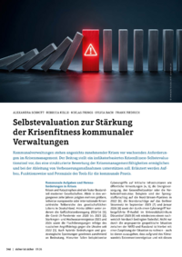 Dokument Selbstevaluation zur St&auml;rkung der Krisenfitness kommunaler Verwaltungen