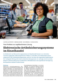 Dokument Elektronische Artikelsicherungssysteme im Einzelhandel