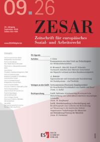 Dokument ZESAR Ausgabe 09 2026