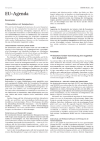 Dokument EU-Agenda