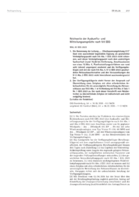 Dokument Reichweite der Auskunfts- und Mitteilungsanspr&uuml;che nach &sect; 8 EEG