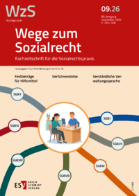 Dokument WzS Wege zur Sozialversicherung Ausgabe 09 2026