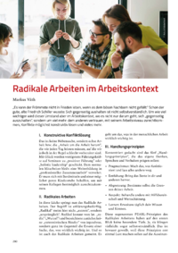 Dokument Radikale Arbeiten im Arbeitskontext